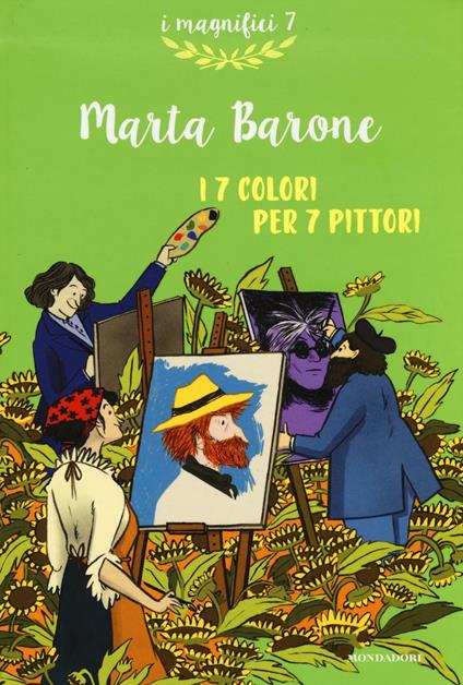 I 7 colori per 7 pittori - Marta Barone - copertina