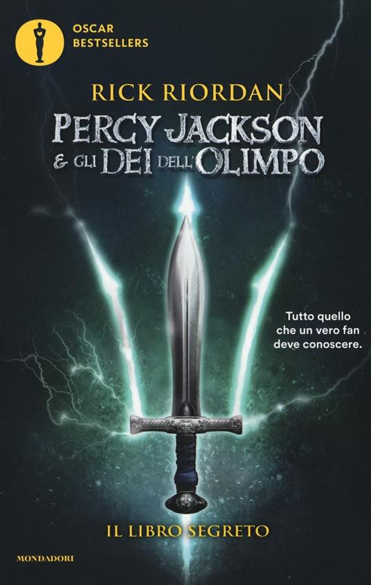 Il libro segreto. Percy Jackson e gli dei dell'Olimpo - Rick Riordan - copertina