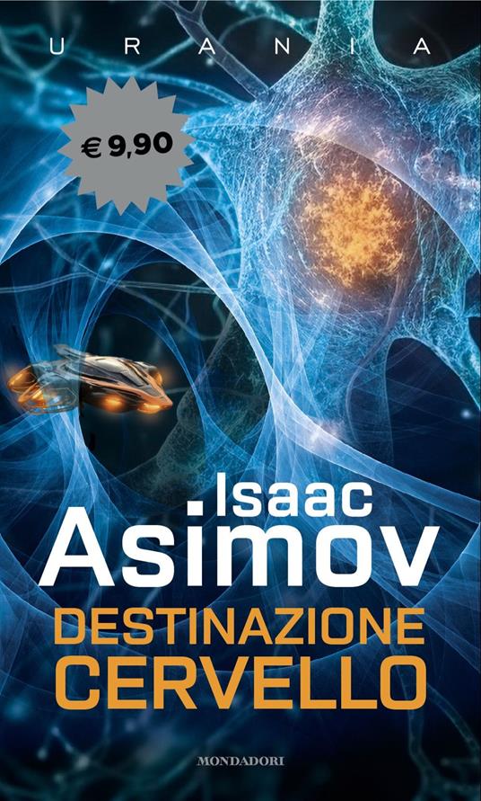 Destinazione cervello - Isaac Asimov - copertina