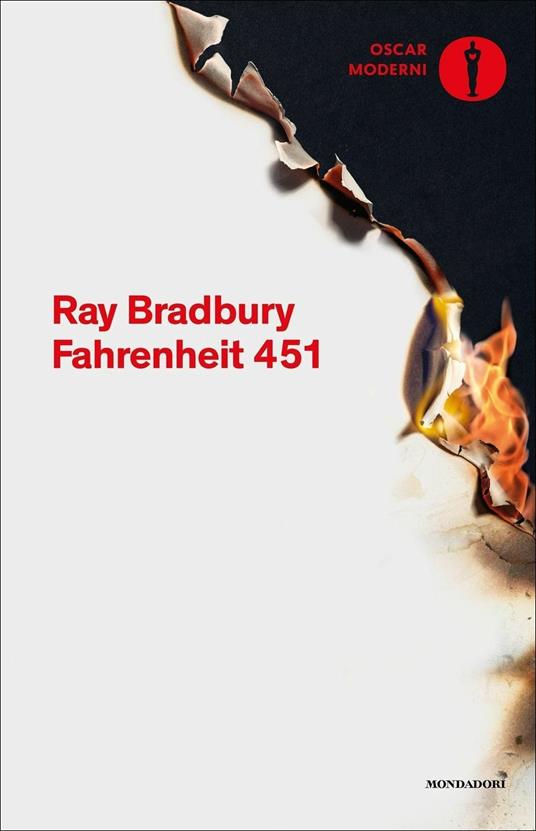 Fahrenheit 451 - Ray Bradbury - copertina