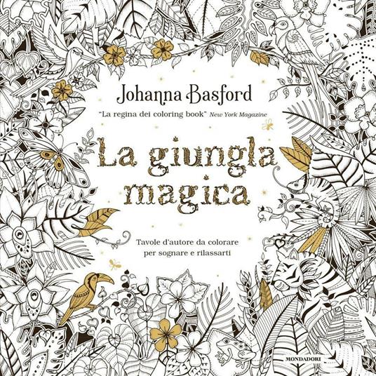 La giungla magica - Johanna Basford - copertina