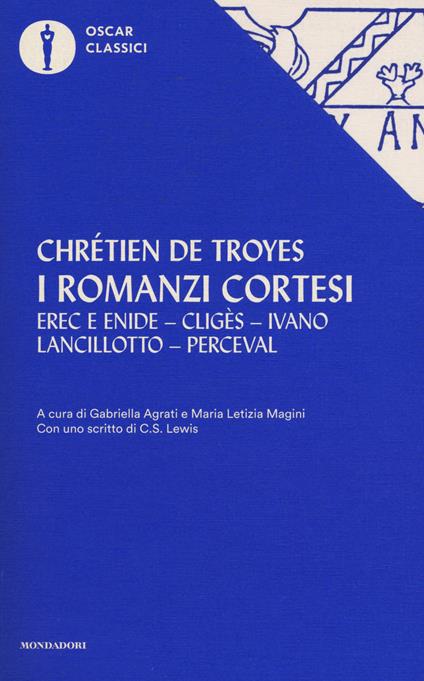 I romanzi cortesi - Chrétien de Troyes - copertina