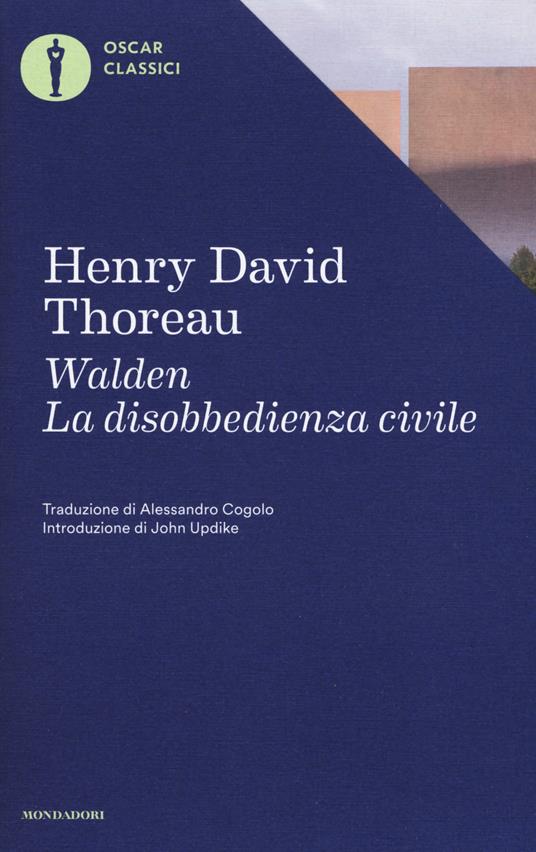 Walden-La disobbedienza civile - Henry David Thoreau - copertina