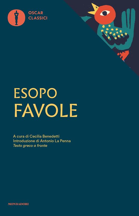 Favole. Testo greco a fronte - Esopo - copertina