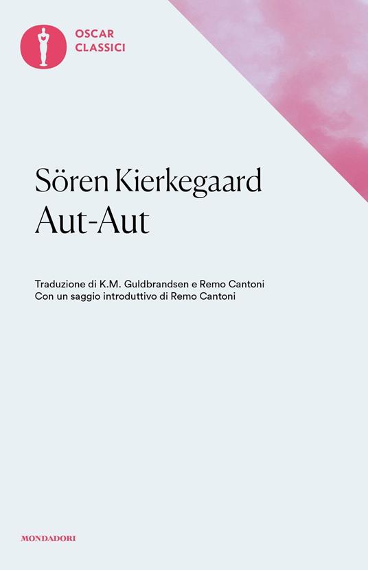 Aut-aut - Søren Kierkegaard - copertina