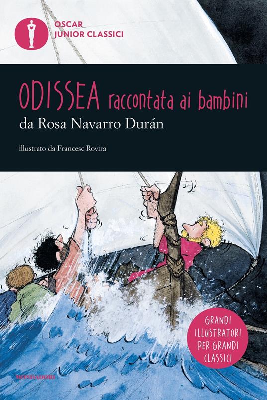 Odissea raccontata ai bambini - Rosa Navarro Durán - copertina