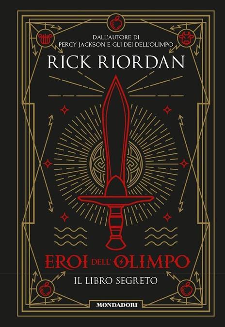 Il libro segreto. Eroi dell'Olimpo - Rick Riordan - copertina