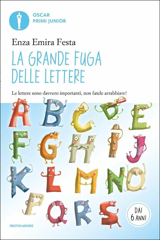La grande fuga delle lettere - Enza Emira Festa - copertina