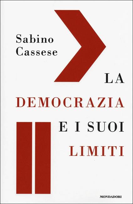 La democrazia e i suoi limiti - Sabino Cassese - copertina
