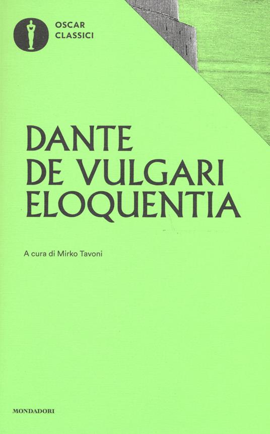 De vulgari eloquentia - Dante Alighieri - copertina