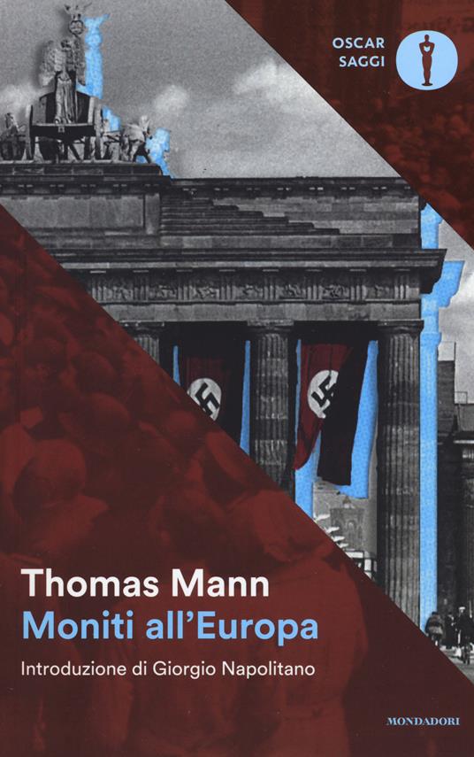 Moniti all'Europa - Thomas Mann - copertina