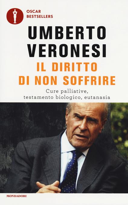 Il diritto di non soffrire. Cure palliative, testamento biologico, eutanasia - Umberto Veronesi - copertina