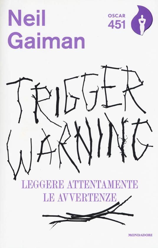 Trigger Warning. Leggere attentamente le avvertenze - Neil Gaiman - copertina