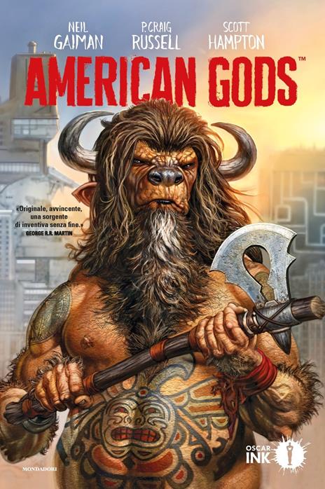 American Gods. Vol. 1: Le ombre - Neil Gaiman,P. Craig Russell - copertina