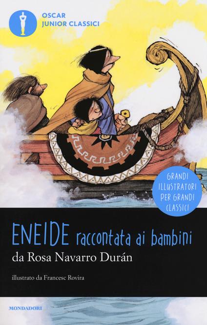 Eneide raccontata ai bambini - Rosa Navarro Durán - copertina