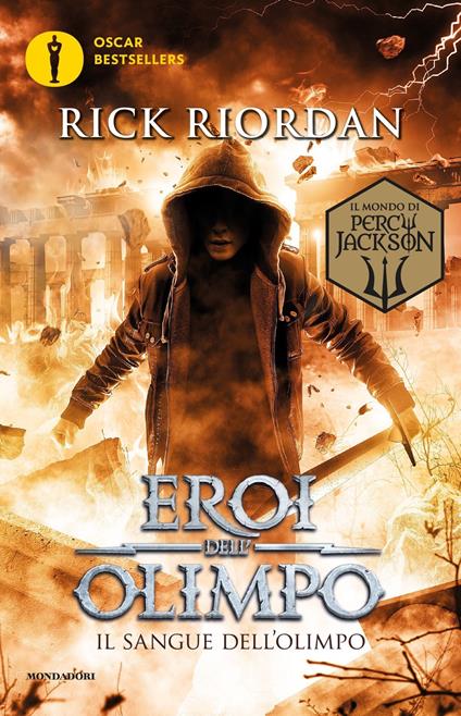 Il sangue dell'Olimpo. Eroi dell'Olimpo. Vol. 5 - Rick Riordan - copertina