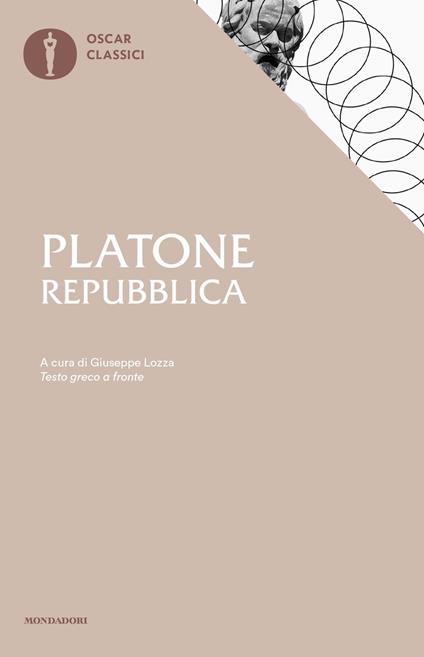 La Repubblica. Testo greco a fronte - Platone - copertina