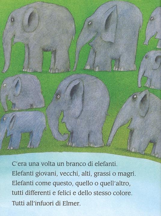 Elmer, l'elefante variopinto. Ediz. a colori - David McKee - Libro -  Mondadori - Oscar mini
