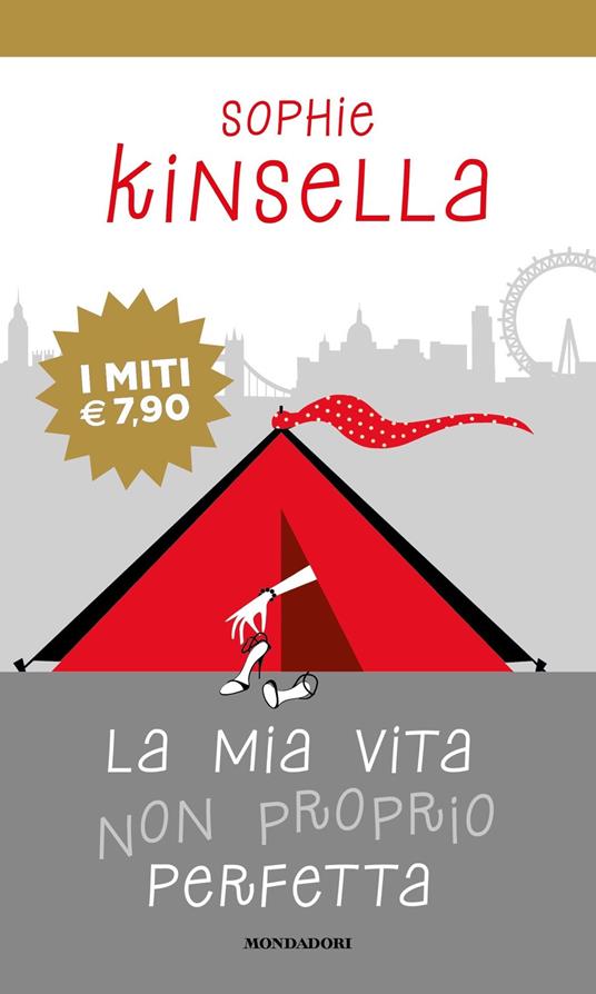 La mia vita non proprio perfetta - Sophie Kinsella - copertina