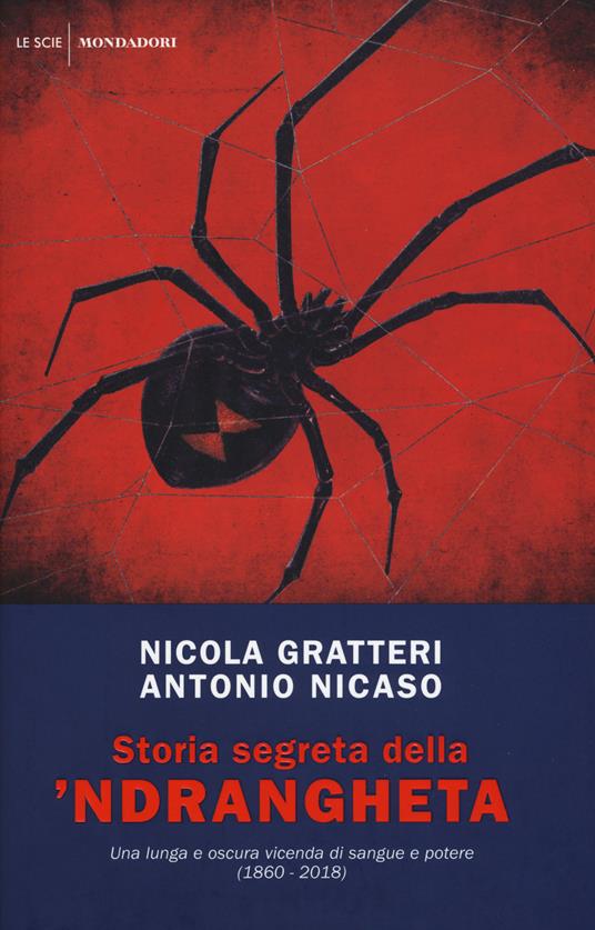 Storia segreta della 'ndrangheta. Una lunga e oscura vicenda di sangue e potere (1860-2018) - Nicola Gratteri,Antonio Nicaso - copertina