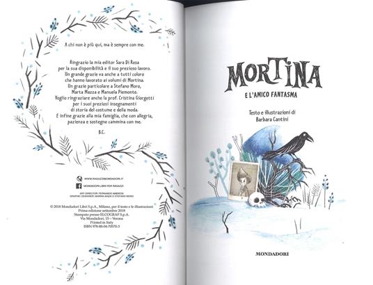 Mortina e l'amico fantasma. Ediz. a colori - Barbara Cantini - 2