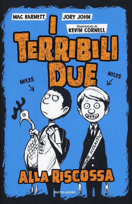 I terribili due alla riscossa - Mac Barnett,Jory John - copertina