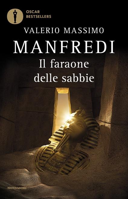 Il faraone delle sabbie - Valerio Massimo Manfredi - copertina