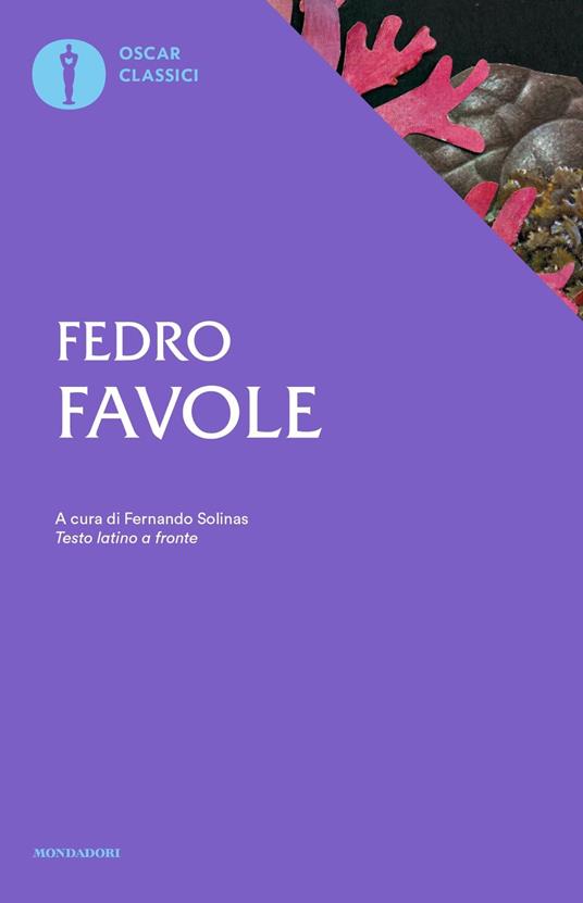 Favole. Testo latino a fronte - Fedro - copertina