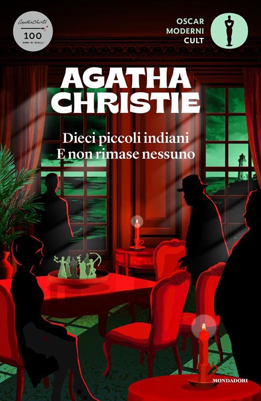 Dieci piccoli indiani ( e poi non rimase nessuno) - Agatha Christie -  Libro - Mondadori - Oscar absolute