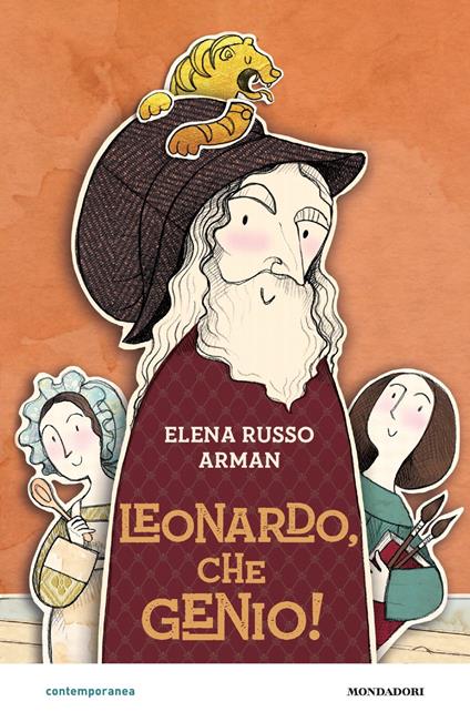 Leonardo, che genio! - Elena Russo Arman - copertina