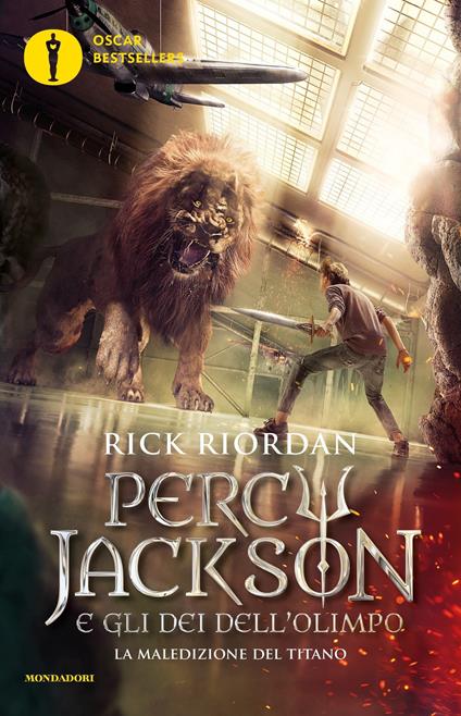 La maledizione del titano. Percy Jackson e gli dei dell'Olimpo. Nuova ediz.. Vol. 3 - Rick Riordan - copertina