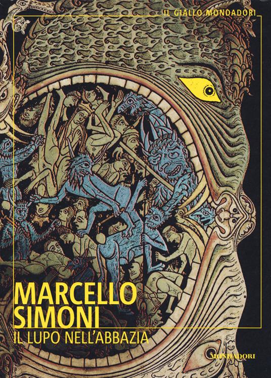 Il lupo nell'abbazia - Marcello Simoni - copertina