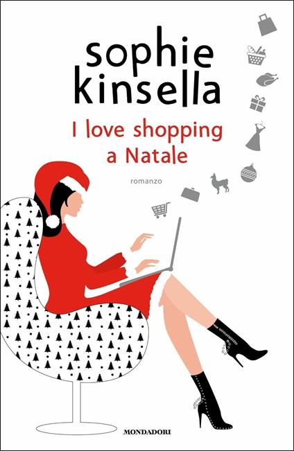 I love shopping a Natale - Sophie Kinsella - copertina