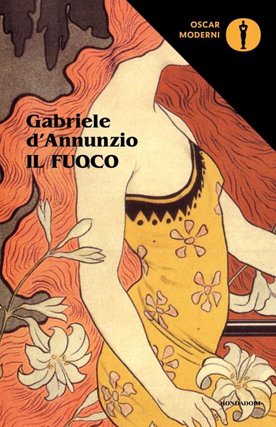 Il fuoco - Gabriele D'Annunzio - copertina