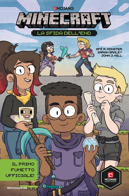 La sfida dell'End. Minecraft. Il fumetto ufficiale - Sarah Graley,Sfé R. Monster - copertina