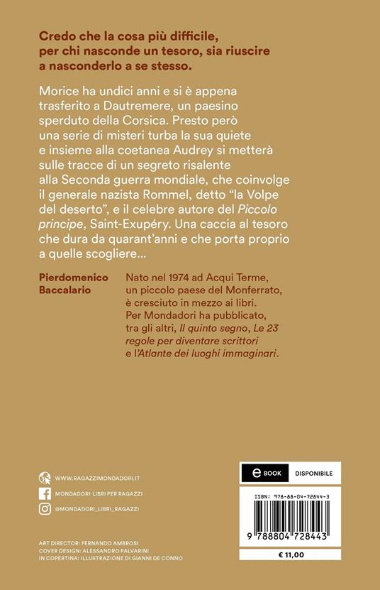 Le volpi del deserto - Pierdomenico Baccalario - 2