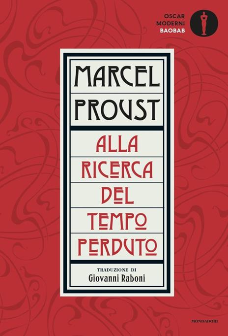 Alla ricerca del tempo perduto - Marcel Proust - copertina