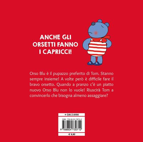 Orso Blu non vuole mangiare! Ediz. a colori - Nicoletta Costa - 2