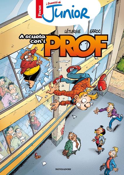 A scuola con i Prof. I fumetti di Focus Junior - Erroc - copertina