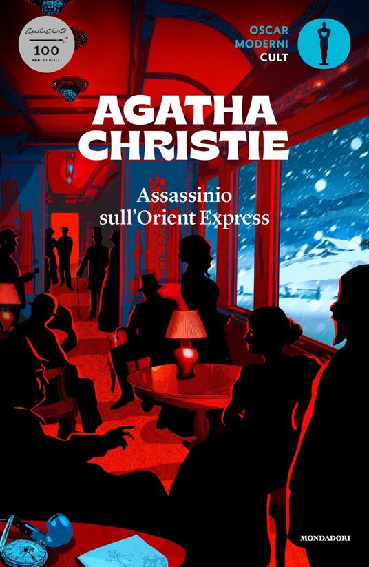 Assassinio sull'Orient Express - Agatha Christie - copertina