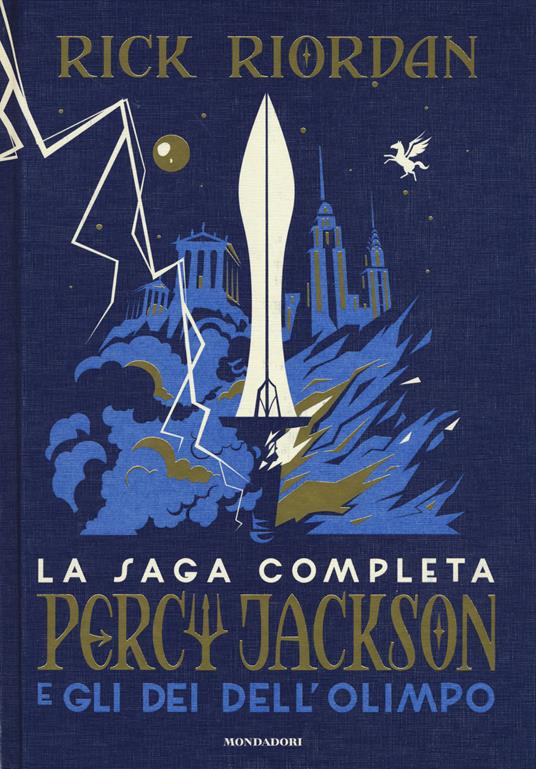 Percy Jackson e gli dei dell'Olimpo. La saga completa - Rick Riordan -  Libro - Mondadori - I Grandi