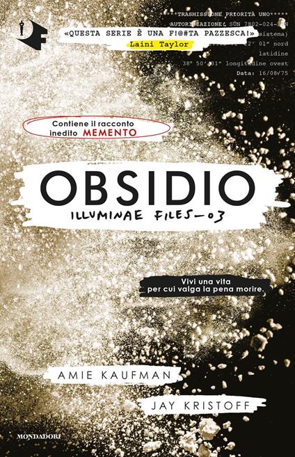 Obsidio. Illuminae file. Vol. 3 - Amie Kaufman,Jay Kristoff - copertina