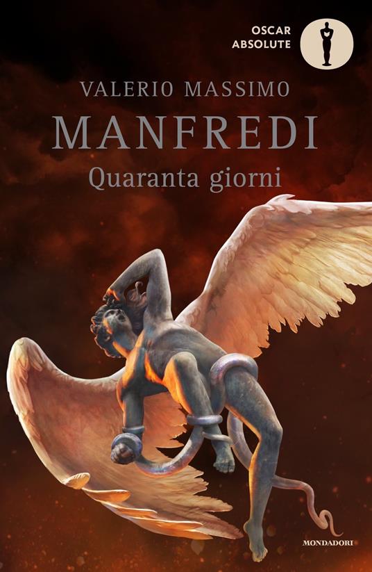 Quaranta giorni - Valerio Massimo Manfredi - copertina