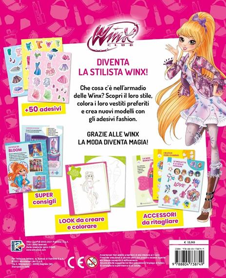Fashion book. Winx Club. Con adesivi. Ediz. a colori - 2