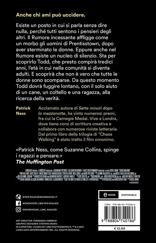 La fuga. Chaos Walking - Patrick Ness - 2