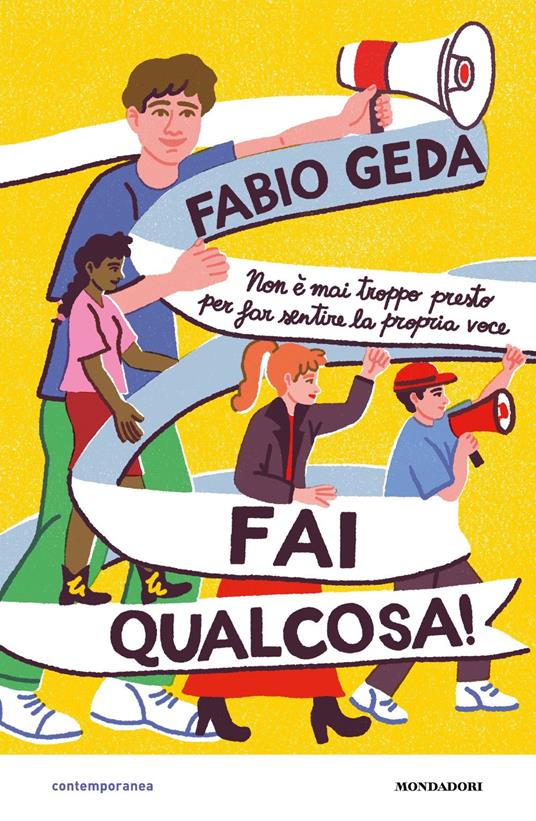 Fai qualcosa! - Fabio Geda - copertina