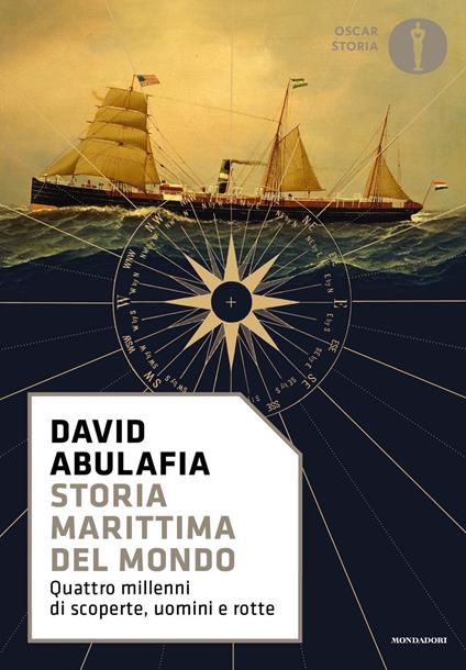 Storia marittima del mondo. Quattro millenni di scoperte, uomini e rotte - David Abulafia - copertina