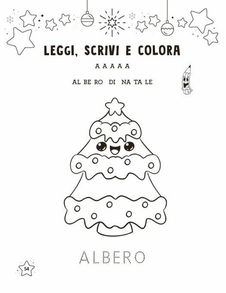 Natale in prima elementare. Impara a leggere, scrivere e ritagliare! Ediz. a colori - Maestrainbluejeans - 8