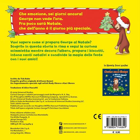 Il Natale sta arrivando! Curioso come George. Ediz. a colori - Tish Rabe - 2
