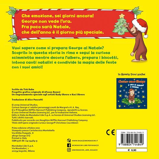 Il Natale sta arrivando! Curioso come George. Ediz. a colori - Tish Rabe - 2